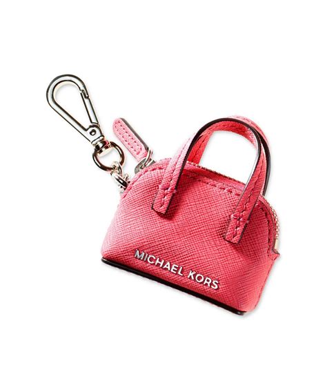 michael kors coin purse keychain.